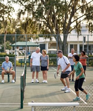 Platform Tennis activity art