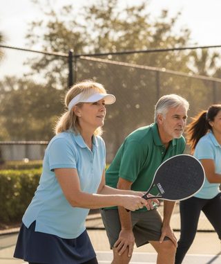 Platform Tennis activity art