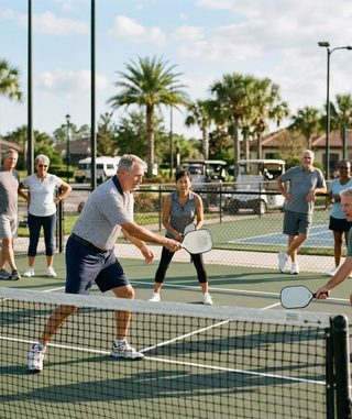 Platform Tennis activity art