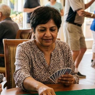 Cards activity art