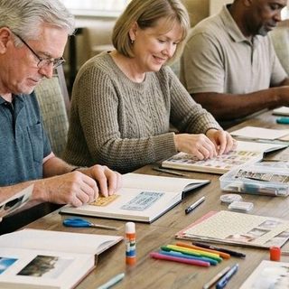 Scrapbooking activity art