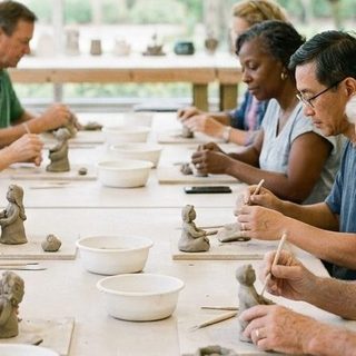 Sculpting activity art