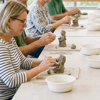 Sculpting activity art