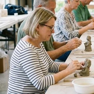 Sculpting activity art