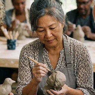 Sculpting activity art