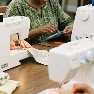 Sewing activity art