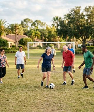 Soccer activity art
