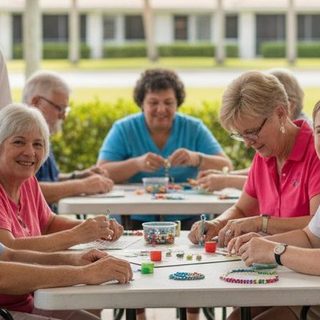 Special Needs Adult Children activity art