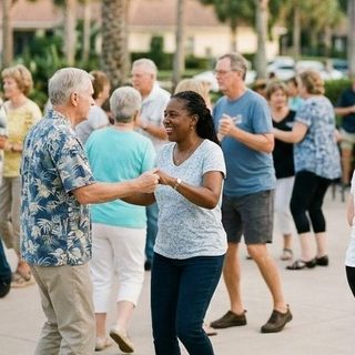 Square Dance activity art