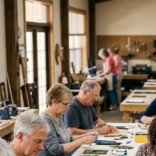 Stained Glass activity art
