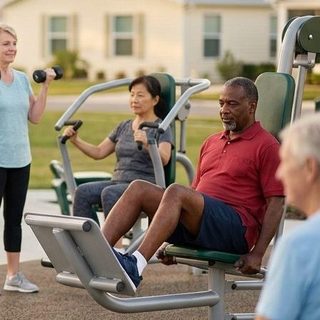 Strength Training activity art
