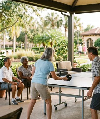 Table Tennis activity art