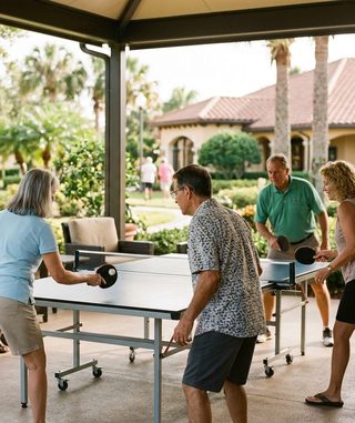Table Tennis activity art