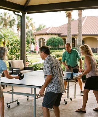 Table Tennis activity art
