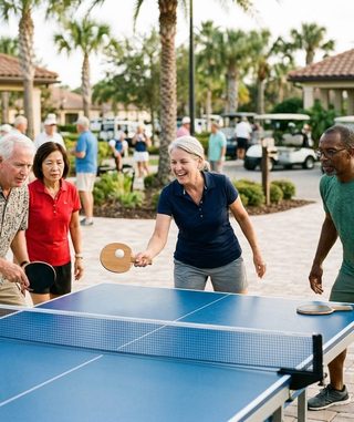 Table Tennis activity art