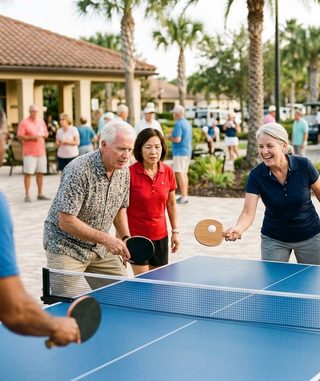 Table Tennis activity art
