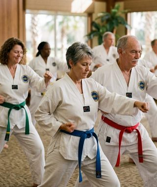 Taekwondo activity art