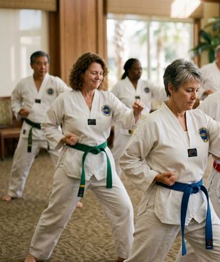 Taekwondo activity art