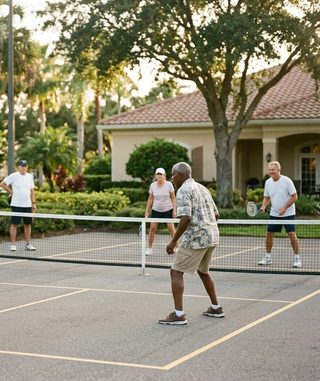 Touch Tennis activity art