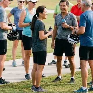 Triathlon activity art