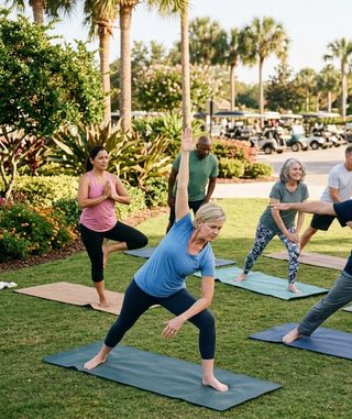 Yoga activity art